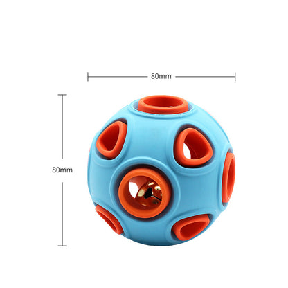 Leuchtender & klingender Hunde-Spielball