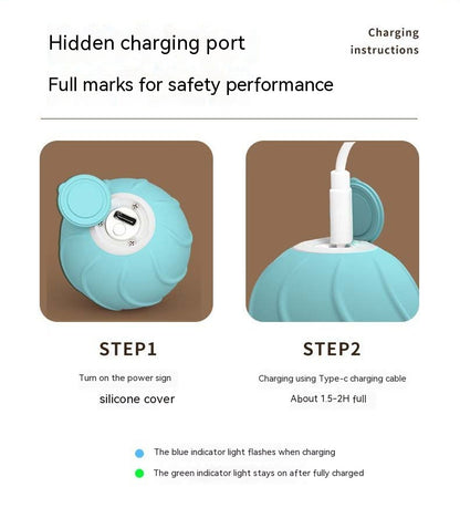 Smarter rollender Katzen-Spielball