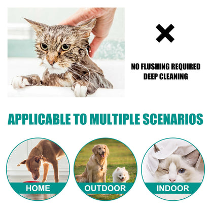 Sanfte Reinigungshandschuhe für die tägliche Haustierpflege